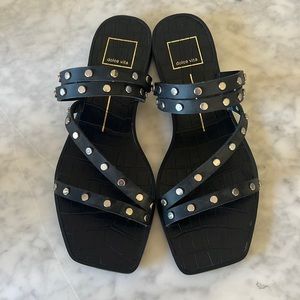 Dolce Vita black stud sandals
